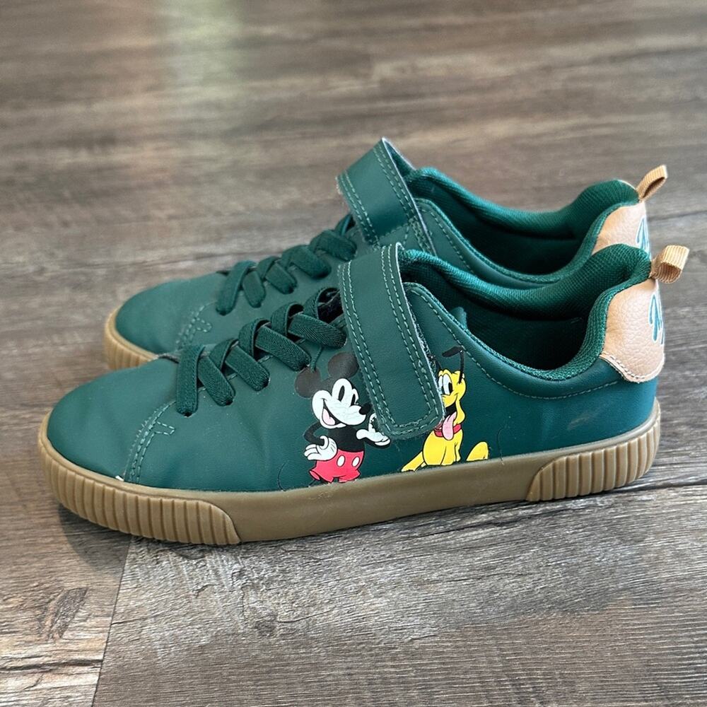 H&M Disney Little Boy’s 2.5‎ Mickey & Pluto Dark Green Sneakers